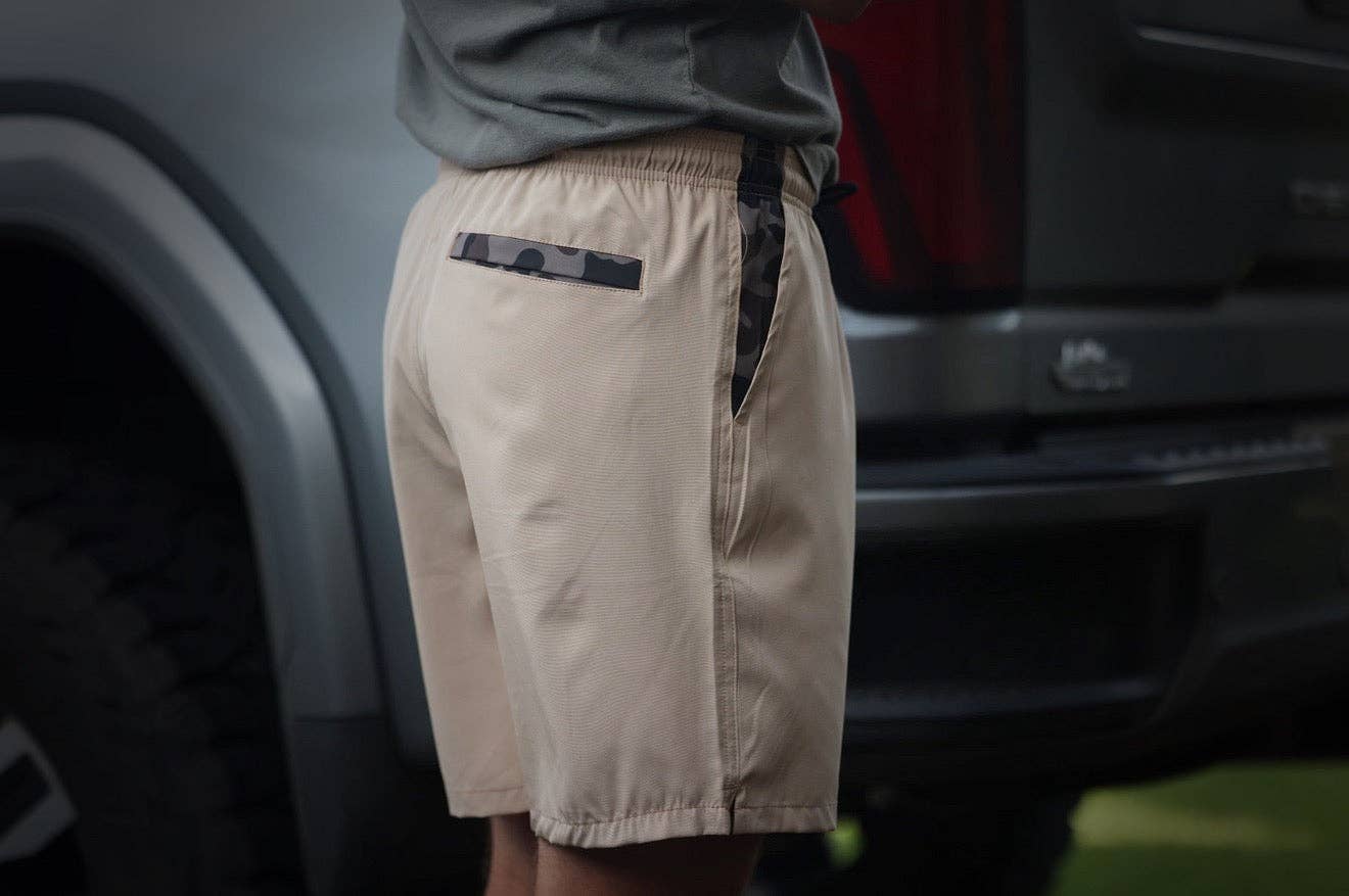 Men's Shorts The Daily Shorts Khaki Duck Camo